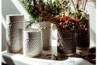 Ceramic Vase and Ring Bowl Clay Workshop